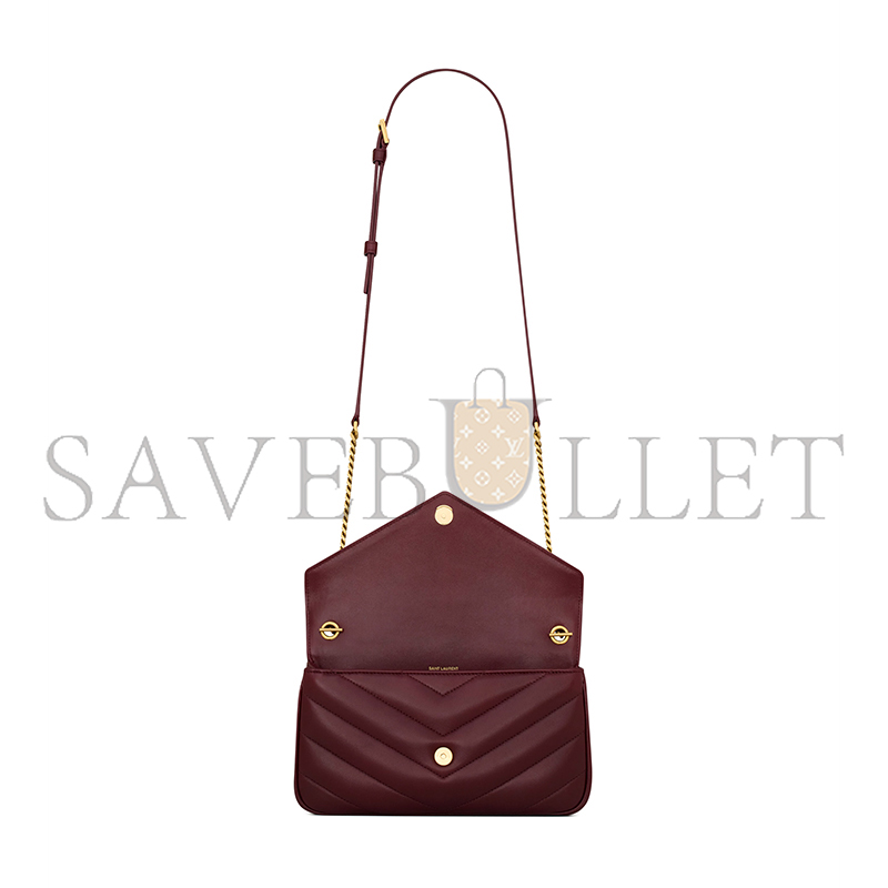 YSL LOULOU TOP-HANDLE IN MATELASSÉ LAMBSKIN 869461AAEAX6197 (25*13*6cm) YSL LOULOU TOP-HANDLE IN MATELASSÉ LAMBSKIN 869461AAEAX6197 (25*13*6cm)